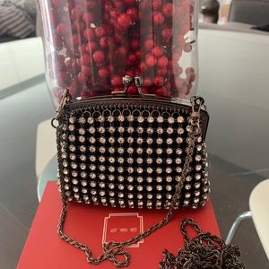Rhinestone handbag 😍😍